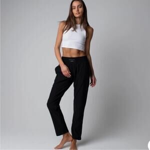 Talentless boxing pants black straight leg athleisure athletic